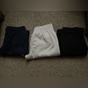 Champion Kids navy blue, new balance gray & Black Joggers
